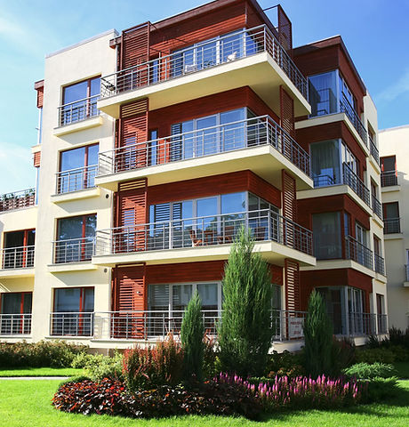 Modern Apartment Block