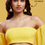 Thumbnail: Yellow Offshoulder Blouse