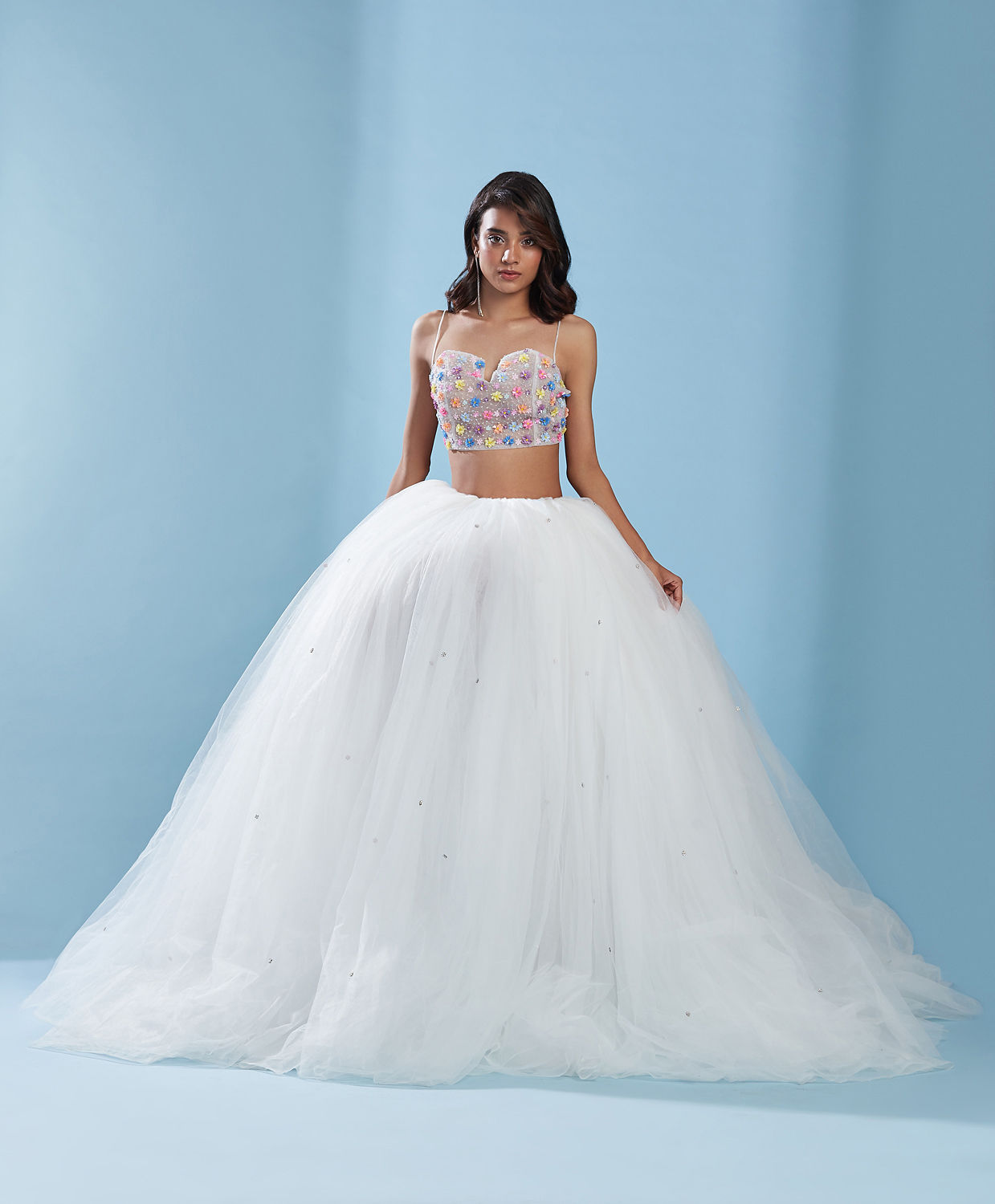 SIMRAN TULLE SET