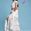 Thumbnail: WHITE OFFSHOULDER LEHENGA SET