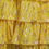 Thumbnail: YELLOW RUFFLE SLEEVELESS LEHENGA SET