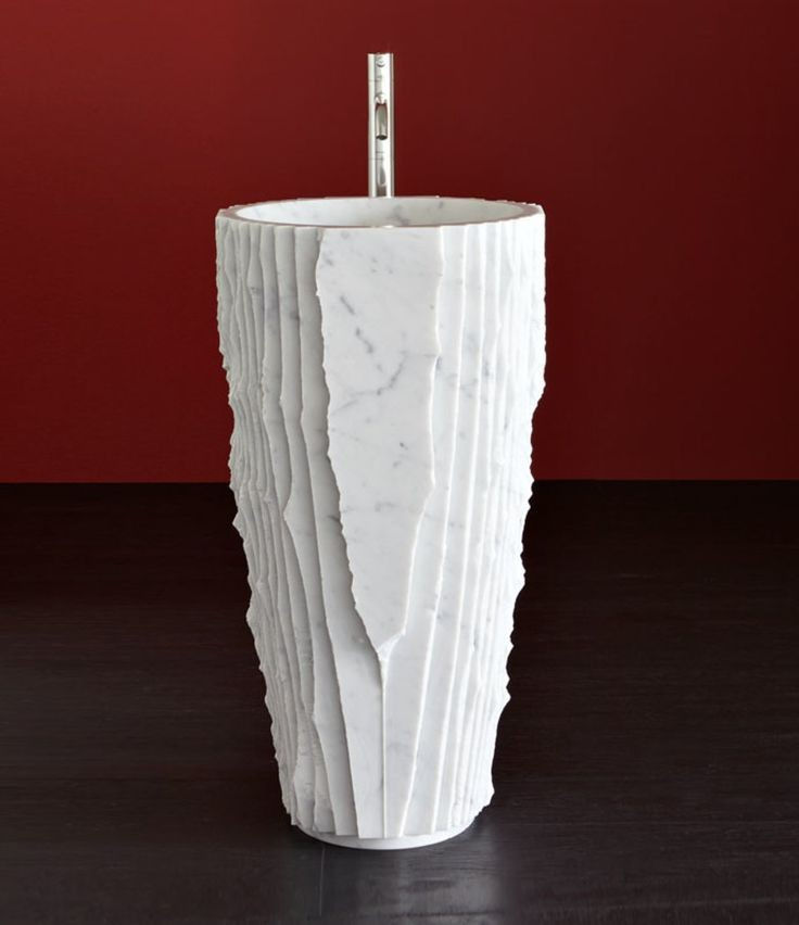 Thumbnail: Designer Marble Pedestal Wahsbasin Sink 
