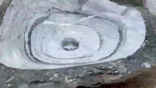 Thumbnail: Luxury Marble Bathroom Washbasin Sink, Marble Countertop Sink Rustic Style