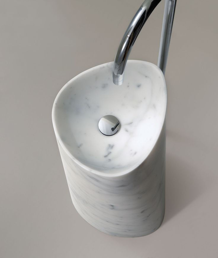 Thumbnail: Marble Designer Pedestal Wahsbasin Sink 