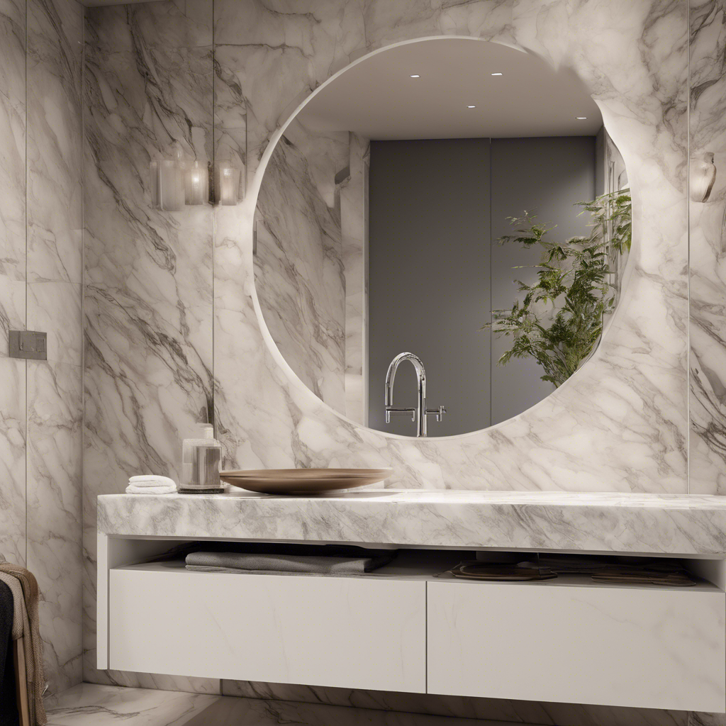 Marble Washbasin Contrast
