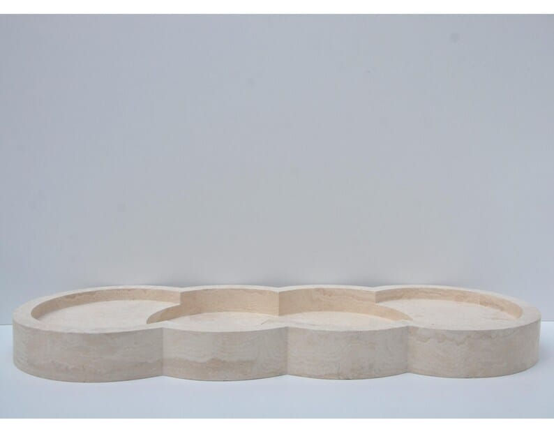 Thumbnail: Travertine Split Face Marble Sink, 