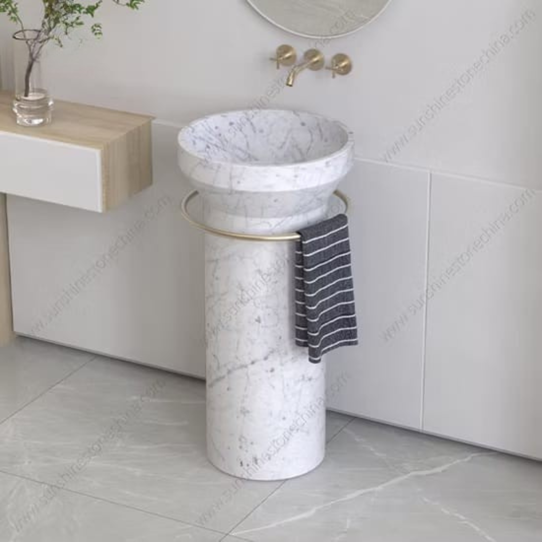 Marble Sink Delivery in Delhi | Natural Stone Washbasins | Oceania
