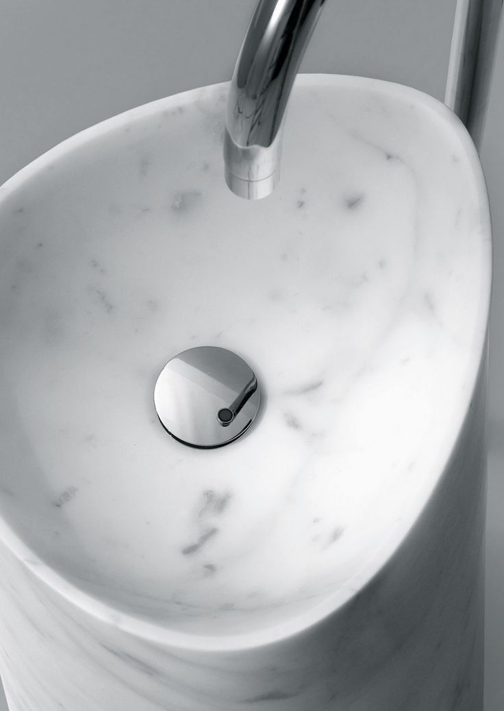 Thumbnail: Marble Designer Pedestal Wahsbasin Sink 