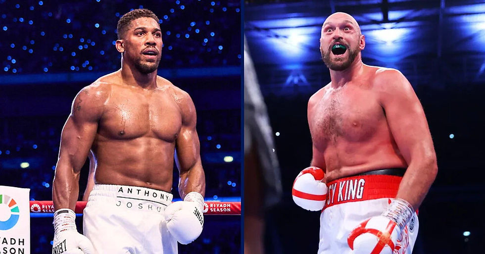 Anthony Joshua and Tyson Fury in advanced talks to stage two-fight series