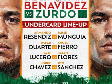 Fight Credential: David Benavidez vs. Zurdo Ramirez