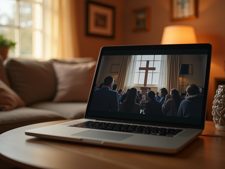 A Sunday Filled with Streaming Church, Crocheting, and Homemade Chicken Nuggets