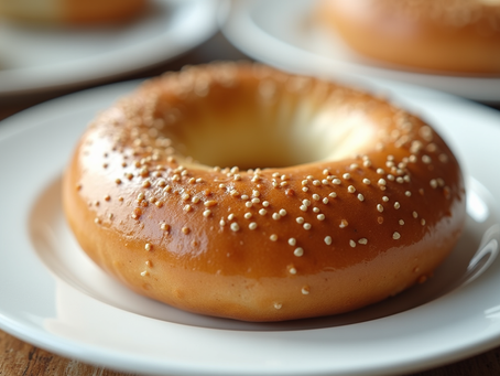 My Delicious Day of Eating with New Royo Bagels and Productive Study Goals