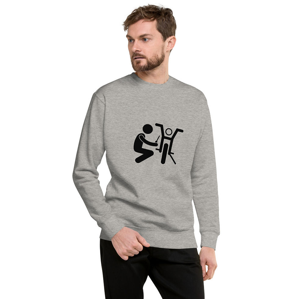 Thumbnail: Moto Fix Unisex Fleece Pullover