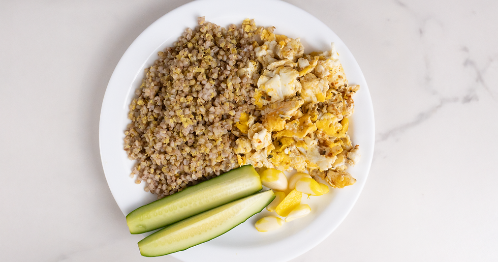 Candida-Friendly Buckwheat Scrambled Eggs Recipe