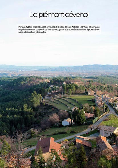 Le piémont cévenol