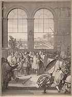 roi-visite.jpgSébastien Leclerc, Le Roi en visite à l’Académie des sciences, 1671. Eau-forte, 41,9 x 30,8
