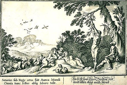 Johann Wilhelm Baur, L’Âge d’or in Les Métamorphoses d’Ovide, 1641
