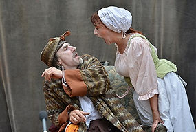  Un conflit violent. Mise en scène de Gérard Mascot, 2020. Illustre théâtre, PézenasÂ