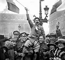 La liesse de la paix : le 11 novembre 1918, l'armistice