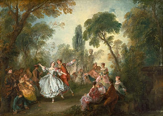 Nicolas Lancret, La Camargo dansant, vers 1730. Huile sur toile, 76 x 107. National Gallery of Art, Washington