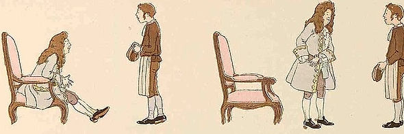 Louis-Maurice Boutet de Monvel, « Le Savetier et le Financier », Fables choisies pour les enfants et illustrées, 1888