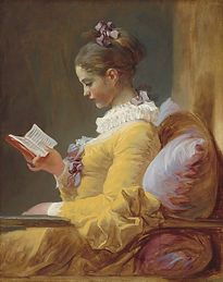 Jean-Honoré Fragonard, La Liseuse, vers 1770. Huile sur toile, 81,1 x 64,8. National Gallery of Art, Washington