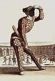 Arlequin dans la commedia dell'arte