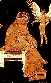 Phèdre acccabléee par Vénus, site d'Anzio, 350 av. J.-C.