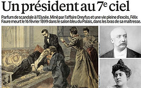 La mort du Président Félix Faure, le 16 février 1899, vue par la presse