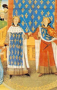 Richard Coeur de LIon (à droite) rencontre Philippe Auguste