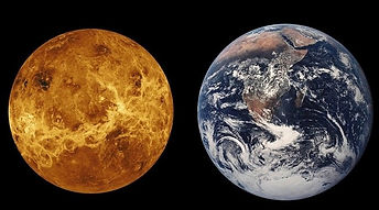 Vénus et la Terre, in site "Sciences et Avenir"