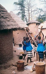 La vie d’un village en Afrique de l’Ouest