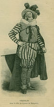 Benoît-Constant Coquelin dans le rôle de Cyrano, in L’illustration, 4 janvier 1898