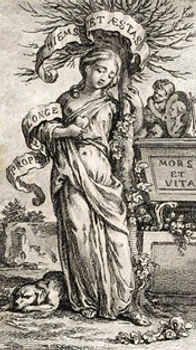 D’après François Boucher, L’Amitié, 1752. Eau-forte