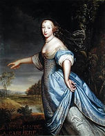 Henri et Charles Beaubrun, Marguerite Hessein, dame de Rambouillet de la Sablière, XVIIème siècle. Huile sur toile, 145 x 113. Château de Bussy-Rabutin
