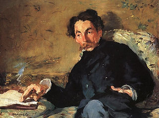 Édouard Manet, Portrait de Stéphane Mallarmé, 1876. Huile sur toile, 270 x 360. Musée d’Orsay, ParisÂ
