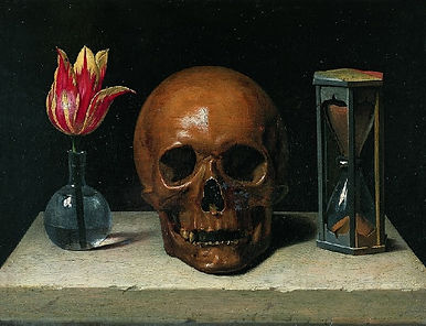 Philippe de Champaigne, Vanité, vers 1671. Huile sur panneau, 28 x 37. Musée de Tessé