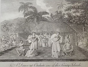 John Webber, Danse à Tahiti, 1777