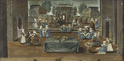 La maison de Saint-Cyr, vers 1680. Dessin, 36 x 20. Musée Carnavalet, Paris