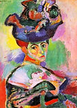 Henri Matisse, La femme au chapeau, 1905, Huile sur toile, 80,65 x 59,69. Musée d’art moderne, San Francisco