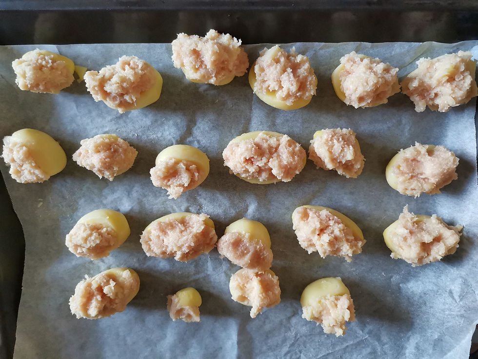 Mini patate farcite senza glutine