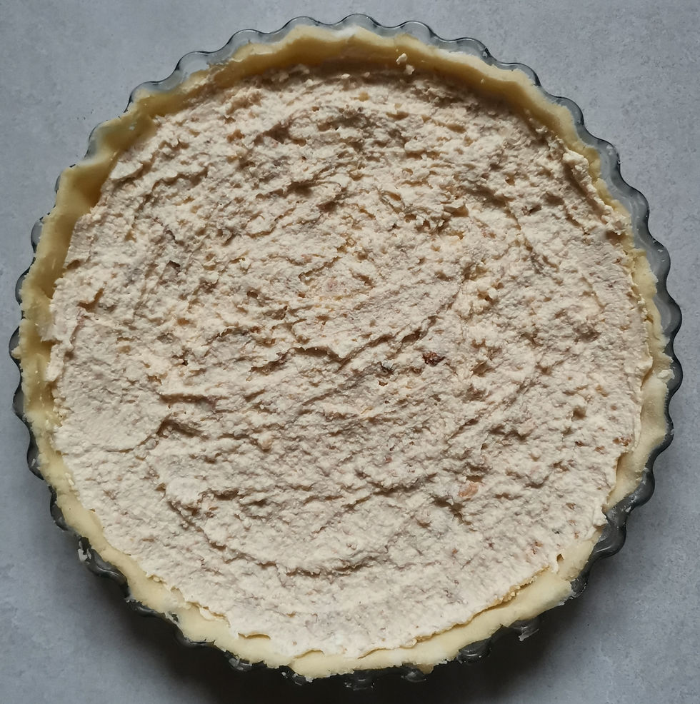 Crostata di ricotta e amaretti senza glutine