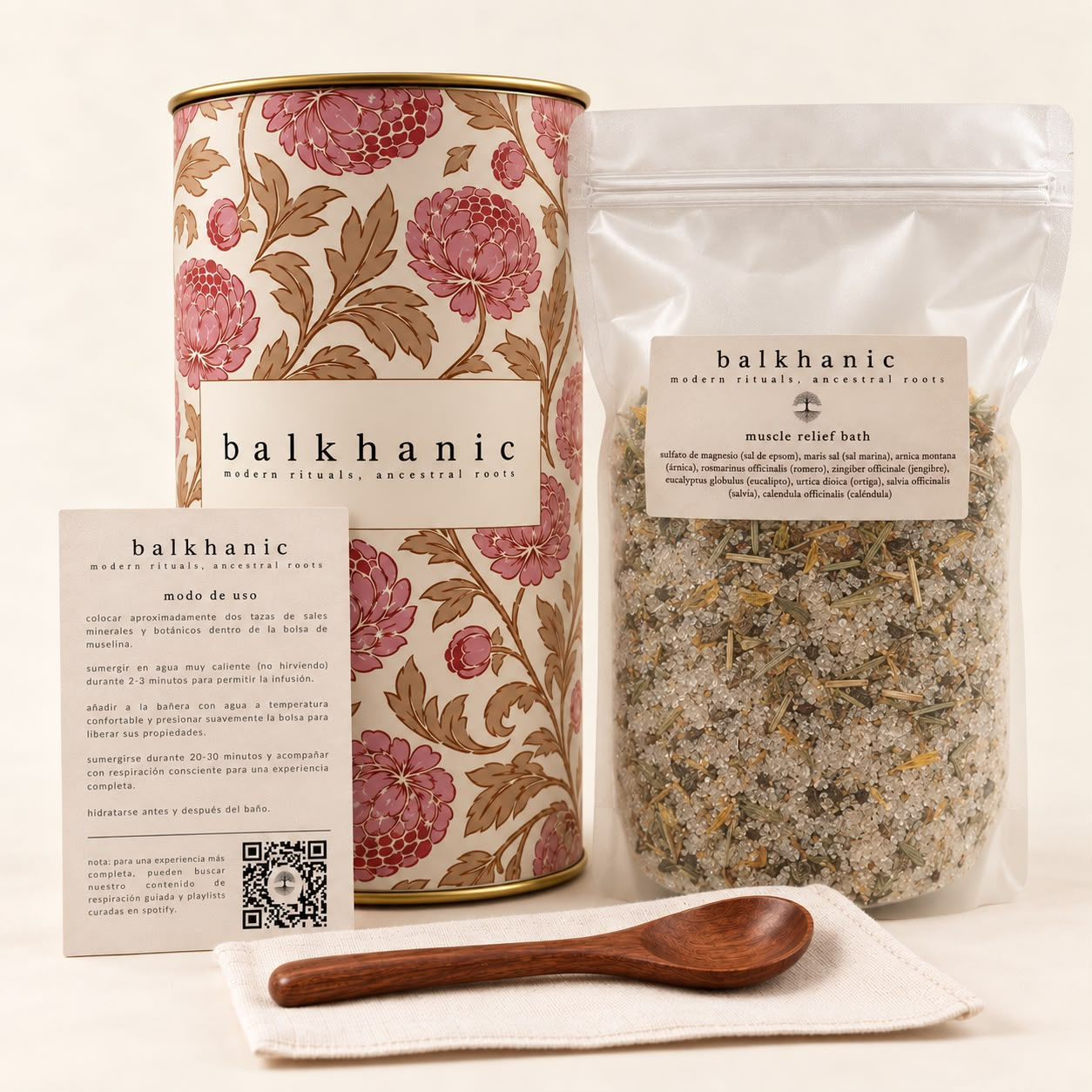 sales de baño - muscle relief bath