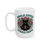 Thumbnail: Inhale Coffee Exhale Chaos Mug, Black Cat Yoga Mug