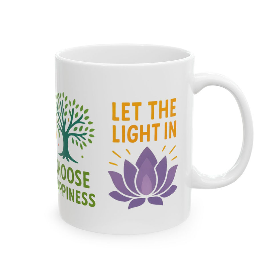 Thumbnail: Mindfulness Coffee Mug | Inspirational Coffee Cup, Tea Mug, Gift for Yoga 