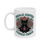 Thumbnail: Inhale Coffee Exhale Chaos Mug, Black Cat Yoga Mug