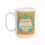 Thumbnail: Coffee Yoga Boundaries Mug, Bright Motivational Mug