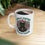 Thumbnail: Inhale Coffee Exhale Chaos Mug, Black Cat Yoga Mug