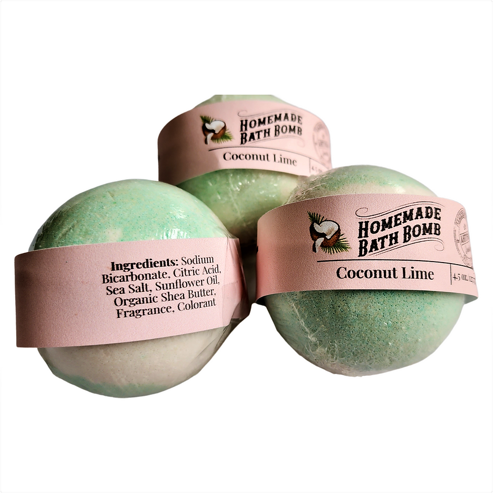 Thumbnail: Coconut Lime Bath Bomb