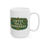 Thumbnail: Coffee Yoga Boundaries Mug, Zen Coffee Cup